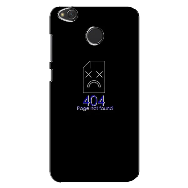 Чехол с рисунком «Ошибка 404» для Xiaomi Redmi 4X