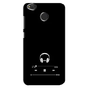 Чохол з картинками на чорному фоні для Xiaomi Redmi 4X (Плеєр)