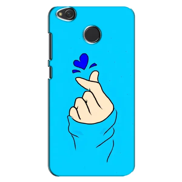 Чехол с рисунком «Сердце на синем» для Xiaomi Redmi 4X Чехол с рисунком «Сердце на синем» для Xiaomi Redmi 4X