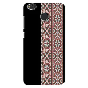 Силиконовый Чехол на Xiaomi Redmi 4X с картинкой Вышиванки (Стильная вишиванка)