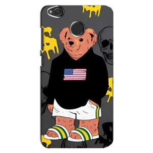 Чехлы Мишка Тедди для Редми 4х (Teddy USA)