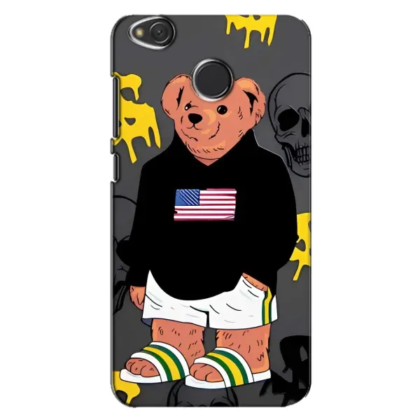 Чехол с рисунком «Teddy USA» для Xiaomi Redmi 4X