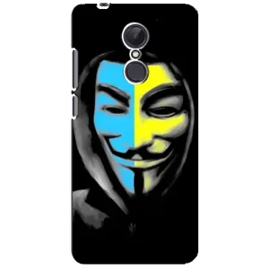 Чехол с Украинской символикой на Редми 5 плюс (Анонимус патриот)
