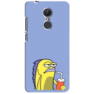 Бампер с принтом Мемы для Xiaomi Redmi 5 Plus (Безразличие)