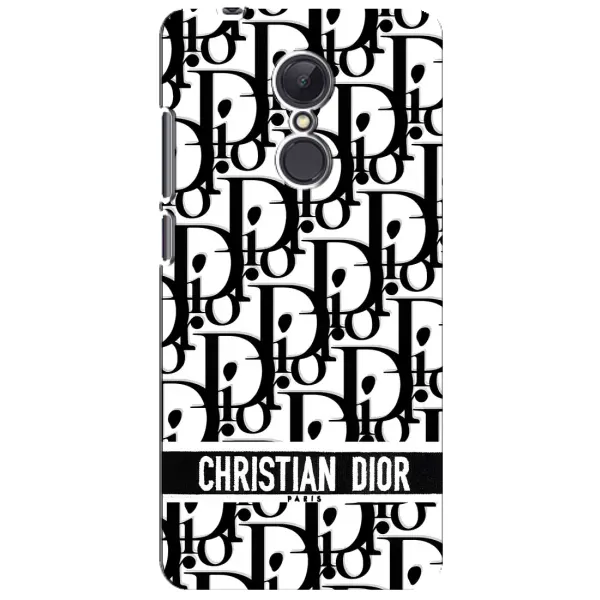 Чехол с рисунком «Christian Dior» для Xiaomi Redmi 5 Plus Чехол с рисунком «Christian Dior» для Xiaomi Redmi 5 Plus