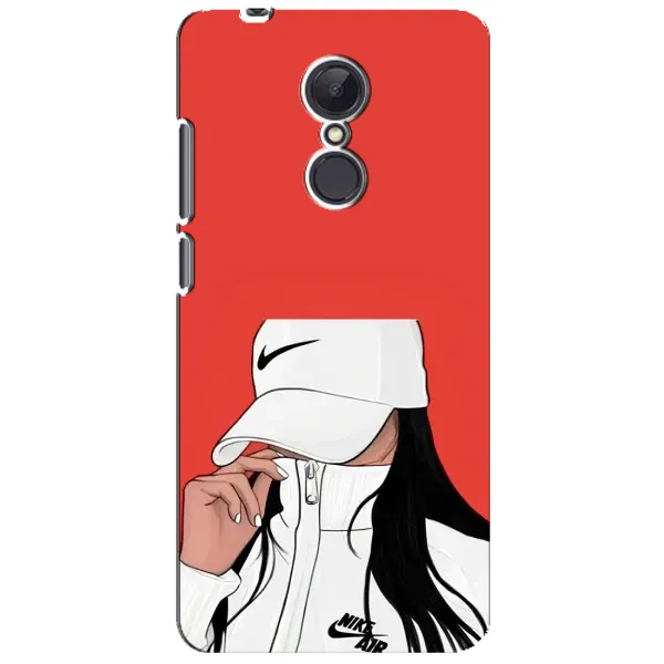 Чехол с рисунком «Девушка Nike» для Xiaomi Redmi 5 Plus Чехол с рисунком «Девушка Nike» для Xiaomi Redmi 5 Plus