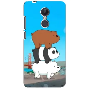 Чехлы с Пандами на Xiaomi Redmi 5 Plus (Друзья)