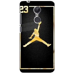Силіконовый Чохол Nike Air Jordan на Редмі 5 Плюс (Джордан 23)