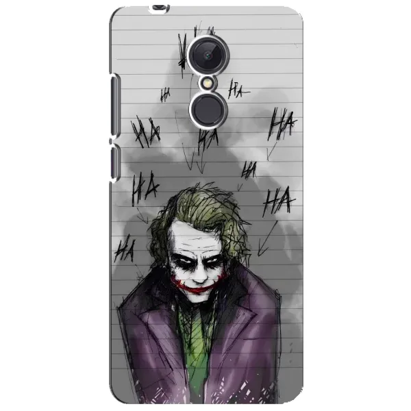 Чехол с рисунком «Joker клоун» для Xiaomi Redmi 5 Plus Чехол с рисунком «Joker клоун» для Xiaomi Redmi 5 Plus