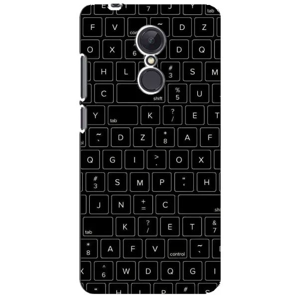 Чехол с рисунком «Клавиатура» для Xiaomi Redmi 5 Plus Чехол с рисунком «Клавиатура» для Xiaomi Redmi 5 Plus