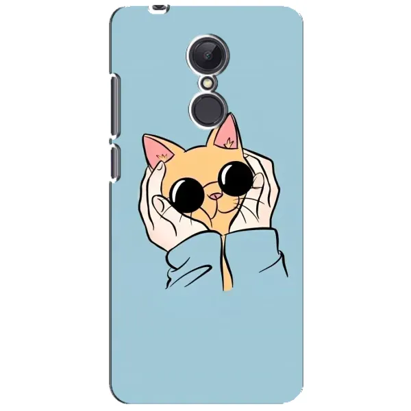 Чехол с рисунком «КОТИК в очках» для Xiaomi Redmi 5 Plus Чехол с рисунком «КОТИК в очках» для Xiaomi Redmi 5 Plus
