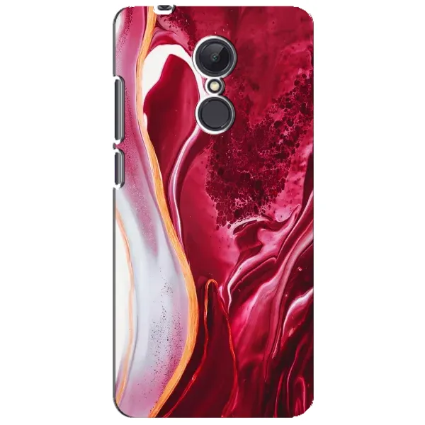 Чехол с рисунком «Красный мрамор» для Xiaomi Redmi 5 Plus Чехол с рисунком «Красный мрамор» для Xiaomi Redmi 5 Plus