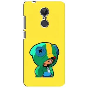 Чехол Бравл Старс для Xiaomi Redmi 5 Plus (Леон (LEON))
