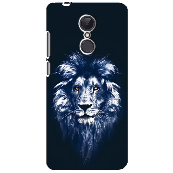 Чехол с рисунком «Лев - синий» для Xiaomi Redmi 5 Plus Чехол с рисунком «Лев - синий» для Xiaomi Redmi 5 Plus