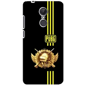 Чехол (TPU) с картинкой "Лого Пабг" на Редми 5 плюс (Лого PUPG)
