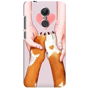 Чехол (ТПУ) Милые собачки для Xiaomi Redmi 5 Plus (Любовь к собакам)
