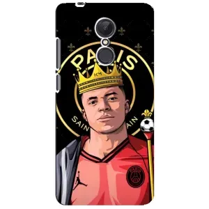 Чехол (TPU) с Футболистом на Xiaomi Redmi 5 Plus (Mbappe King)