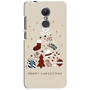 Чехол Санта Клаус для Xiaomi Redmi 5 Plus (Merry Christmas)