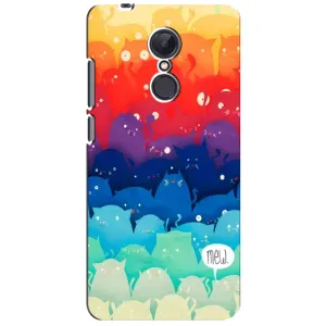 Силіконовий чохол з котиком для Xiaomi Redmi 5 Plus (Mew)
