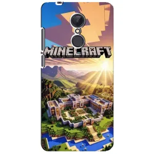 Чехол майнкрафт для Xiaomi Redmi 5 Plus (MINECRAFT)