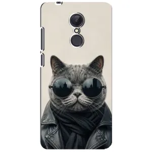 Чохол на тематику: Коти для Xiaomi Redmi 5 Plus (Модний кіт)
