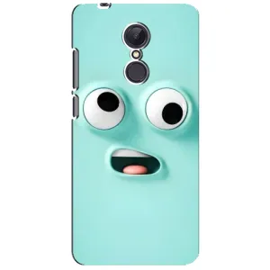 Силиконовые Чехлы (смешные стикеры) для Xiaomi Redmi 5 Plus (Забавное мятное лицо)
