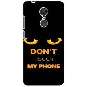 Чохол з Прикольним Принтом на Xiaomi Redmi 5 Plus (Не чіпай мій телефон)