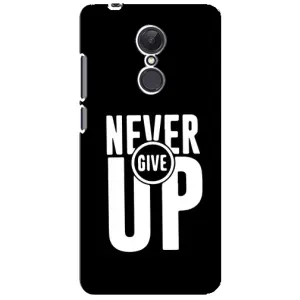Силіконовый Чохол на Xiaomi Redmi 5 Plus з картинкою НАЙК (Never Give UP)