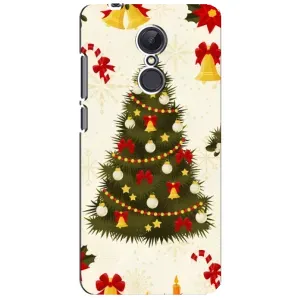 Чехол Новогодняя Елка на Xiaomi Redmi 5 Plus (Новогодний принт)