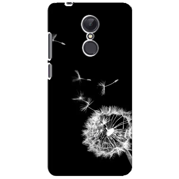 Чехол с рисунком «Одуванчик на чёрном» для Xiaomi Redmi 5 Plus Чехол с рисунком «Одуванчик на чёрном» для Xiaomi Redmi 5 Plus