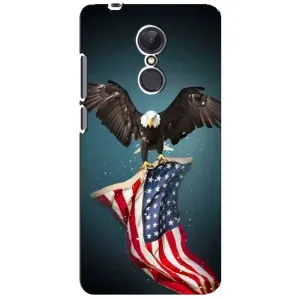 Чохол Прапор USA для Xiaomi Redmi 5 Plus (Орел і прапор)