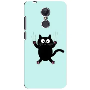 Силіконовий чохол з котиком для Xiaomi Redmi 5 Plus (Падаючий кіт)