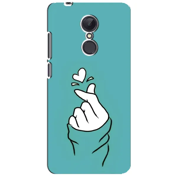 Чехол с рисунком «Сердечко на бирюзовом» для Xiaomi Redmi 5 Plus Чехол с рисунком «Сердечко на бирюзовом» для Xiaomi Redmi 5 Plus
