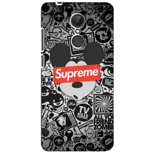 Чехол с рисунком «Supreme Маус» для Xiaomi Redmi 5 Plus Чехол с рисунком «Supreme Маус» для Xiaomi Redmi 5 Plus