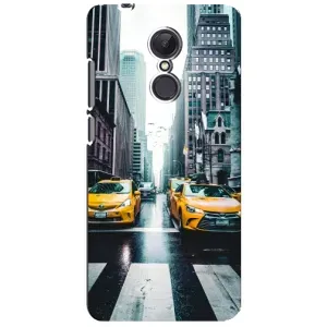 Силиконовый бампер (Работники) на Xiaomi Redmi 5 Plus (Такси)