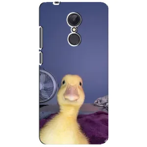 Бампер с принтом Мемы для Xiaomi Redmi 5 Plus (Утка)