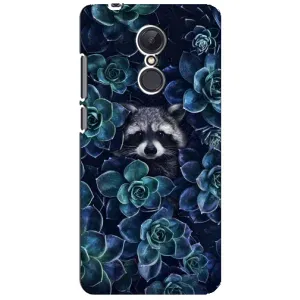 Силиконовый Чехол с Енотами на Xiaomi Redmi 5 Plus (В цветах)