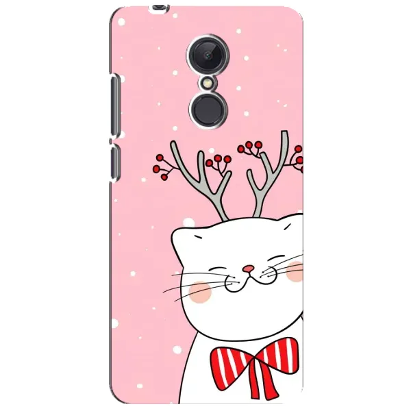 Чехол с рисунком «Зимний кот» для Xiaomi Redmi 5 Plus Чехол с рисунком «Зимний кот» для Xiaomi Redmi 5 Plus