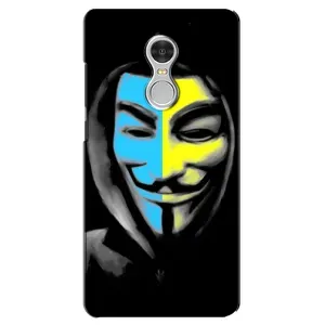 Чехол с Украинской символикой на Редми 5 (Анонимус патриот)