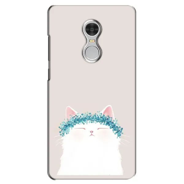 Чехол с рисунком «Белый котик» для Xiaomi Redmi 5 Чехол с рисунком «Белый котик» для Xiaomi Redmi 5