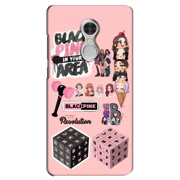 Чехол с рисунком «BLACK PINK коллаж» для Xiaomi Redmi 5 Чехол с рисунком «BLACK PINK коллаж» для Xiaomi Redmi 5