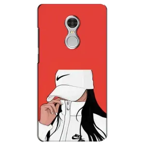 Силиконовый Чехол на Xiaomi Redmi 5 с картинкой Стильных Девушек (Девушка Nike)