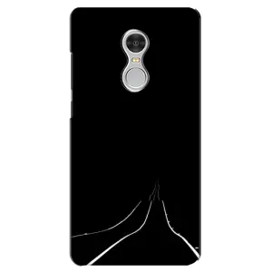Чехол с картинками на черном фоне для Xiaomi Redmi 5 (Дорога)