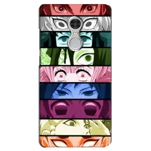 Силиконовые чехлы с глазами Anime для Редми 5 (Глаза Хашира)