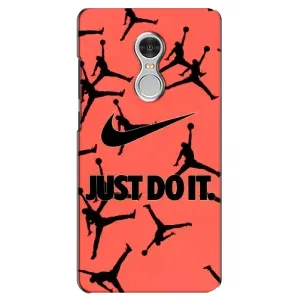 Силиконовый Чехол Nike Air Jordan на Редми 5 (Just Do It)