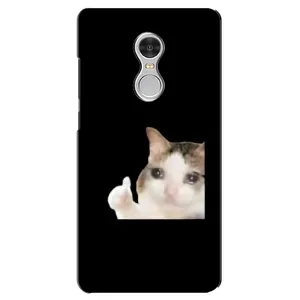 Бампер с принтом Мемы для Xiaomi Redmi 5 (Кот в слезах)