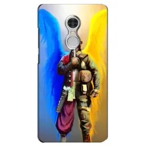 Чехол с картинкой (Патриотический КОЗАК) на Xiaomi Redmi 5 (Козак с крыльями)