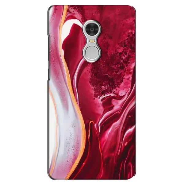 Чехол с рисунком «Красный мрамор» для Xiaomi Redmi 5