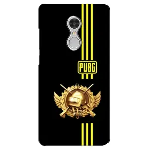 Чехол (TPU) с картинкой "Лого Пабг" на Редми 5 (Лого PUPG)