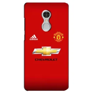 Силиконовые Чехлы принт Футбол на Xiaomi Redmi 5 (Man United)